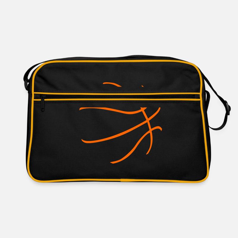 Basket-ball né pour le jeu Sac Retro