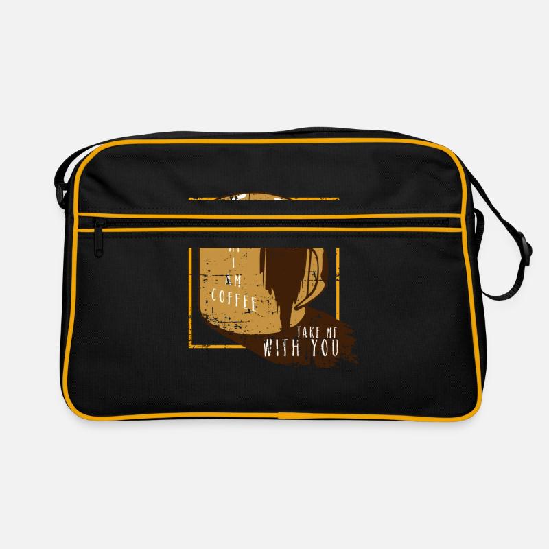coffee lovers Retro Bag