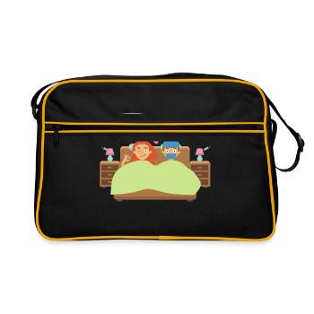 anesthetist - Retro Bag - black/gold - Front