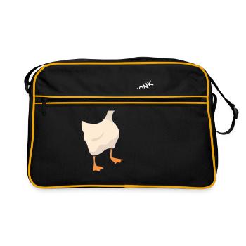 Honk Honk Goose - Retro Bag - black/gold - Front