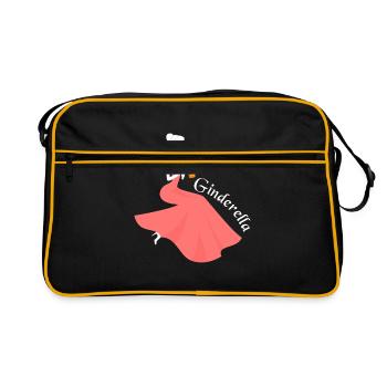 Ginderella Gin JGA Célibataires Adieu Fête - Sac Retro - noir/or - Devant