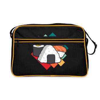 Sushi - Sac Retro - noir/or - Devant
