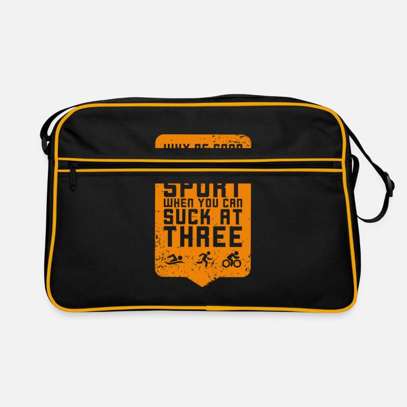 Triathlet Retro Tasche