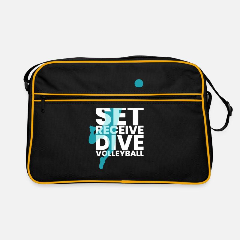 Volleyball Retro Tasche