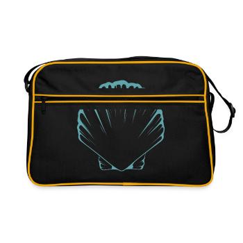 coquille - Sac Retro - noir/or - Devant