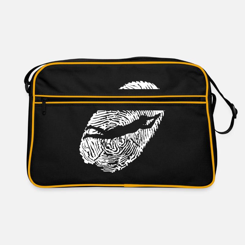 Nage d'empreintes digitales nage eau cadeau Sac Retro