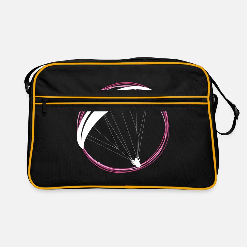 Paragliding paraglider - Retro Bag - black/gold