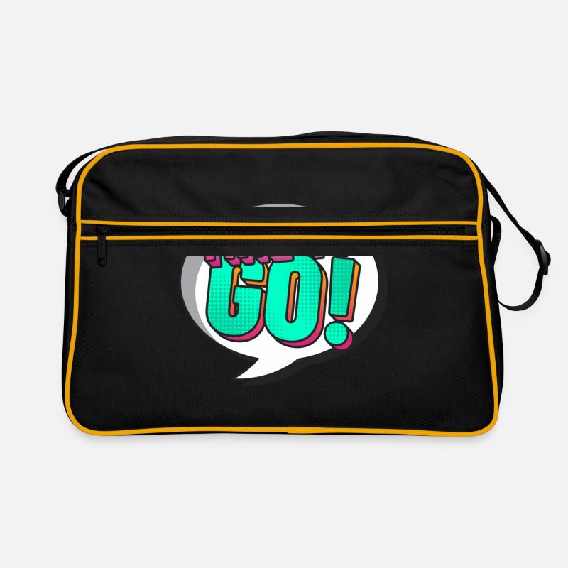 Sprechblase Comic Cartoon Geschenk Pop Art Spruch Retro Tasche