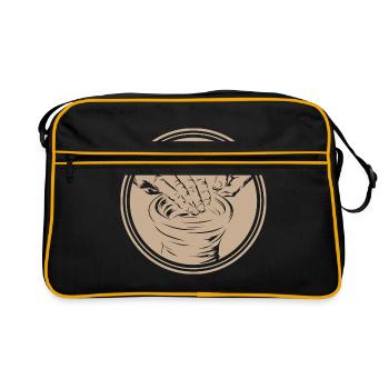 do pottery - Retro Bag - black/gold - Front