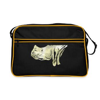 rhino - Retro Bag - black/gold - Front