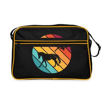 Vaulting - Retro Bag - black/gold - Front