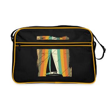 Voile rétro - Sac Retro - noir/or - Devant