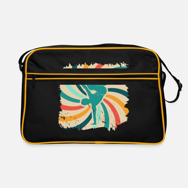 Breakdance - Sac Retro - noir/or