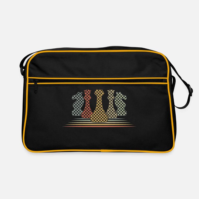 Schach Retro Tasche