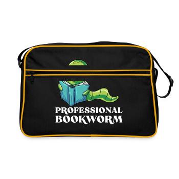 Lesen - Retro Tasche - Schwarz/Gold - Vorne