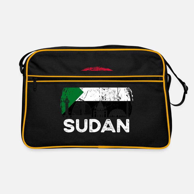 Soudan Afrique Idée cadeau Sac Retro