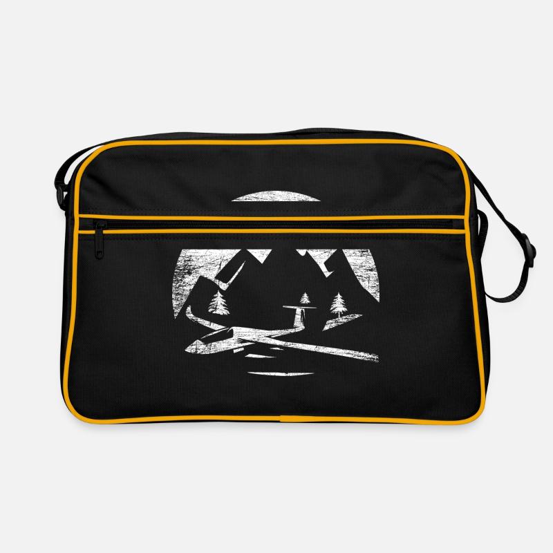 Gliding Pilot Glider - Retro Bag - black/gold
