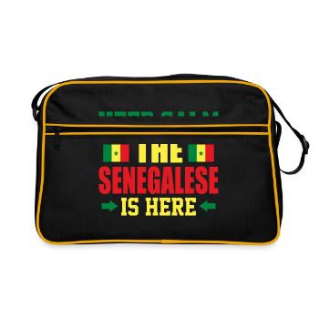 Senegal - Retro Bag - black/gold - Front
