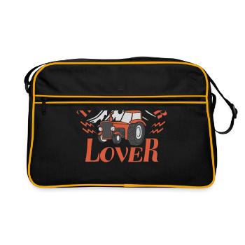 Tractor - Retro Bag - black/gold - Front