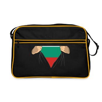Bulgaria - Retro Bag - black/gold - Front