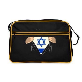 Israël - Sac Retro - noir/or - Devant