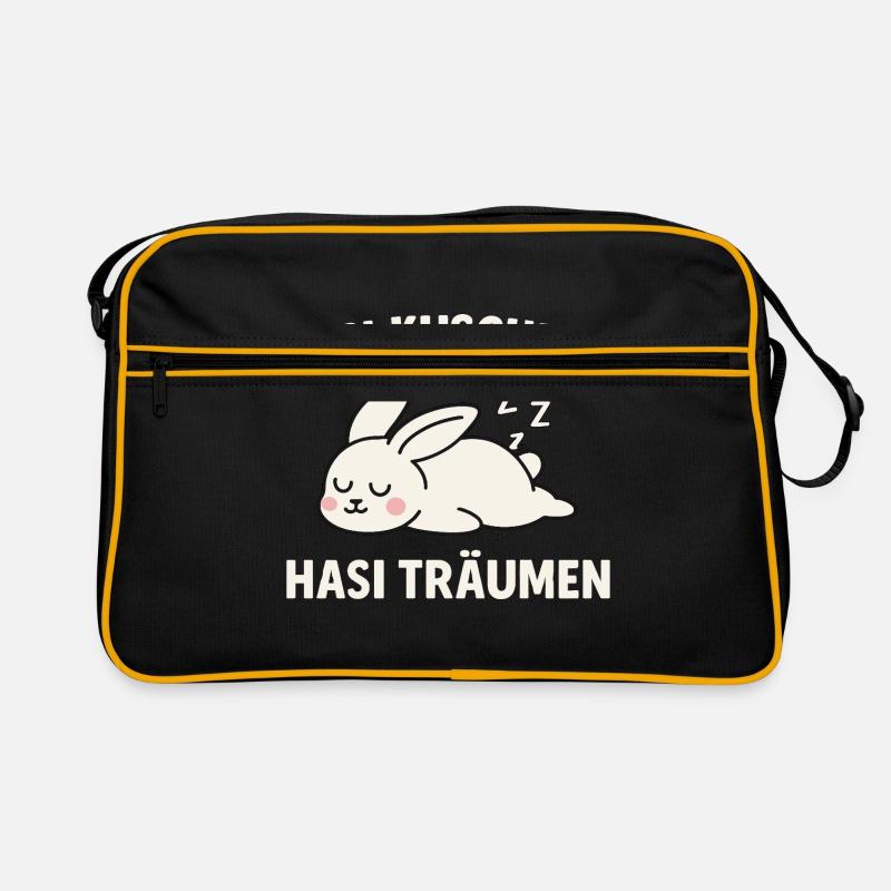Câlins de lapin – bunny dreaming (lapin endormi) Sac Retro