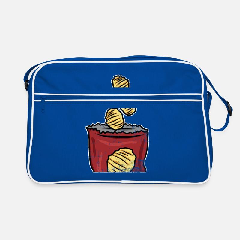 Crisps Bristish Chips Gift Retro Bag