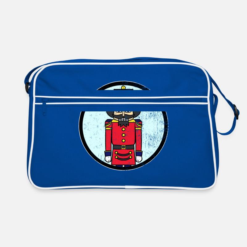 Nutcracker walnuts Christmas time gift Retro Bag