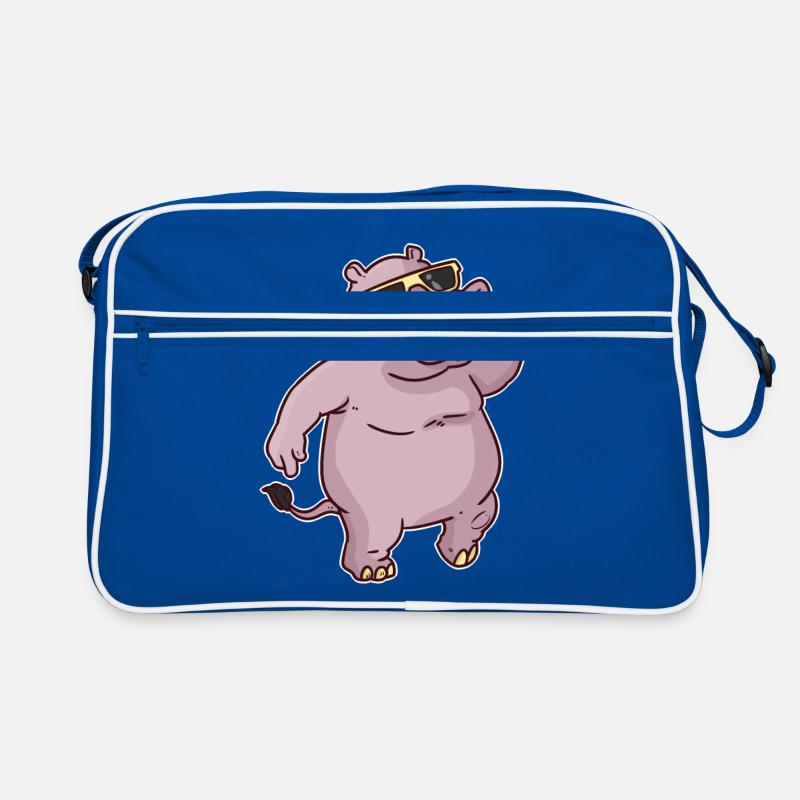 hippopotame Sac Retro