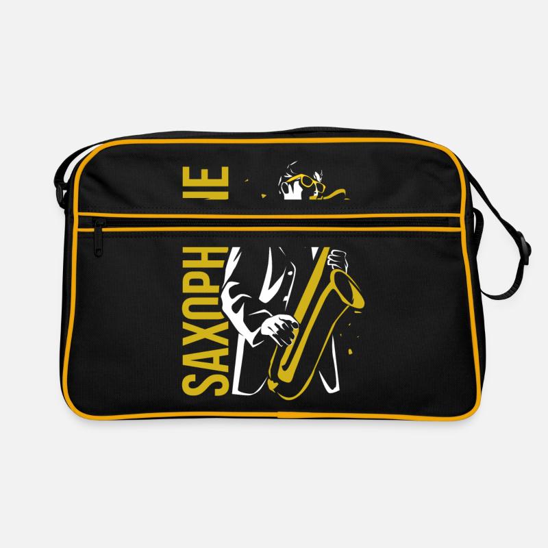 Saxophon Retro Tasche