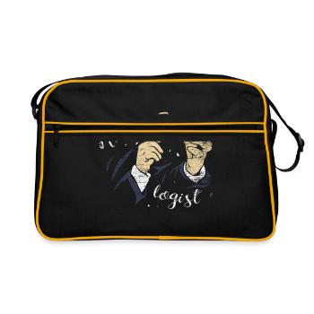 Archeologist science archeology job gift - Retro Bag - black/gold - Front
