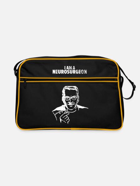 Neurochirurgien Neurochirurgie Neurochirurgie - Sac Retro - noir/or - Devant