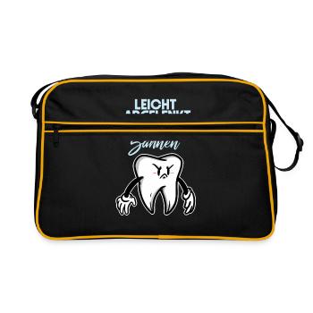 Dentist doctor - Retro Bag - black/gold - Front