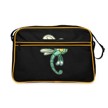 Libelle BD Insekt Petit-Libelle Cadeau - Sac Retro - noir/or - Devant