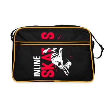 Inline skates roller skate - Retro Bag - black/gold - Front