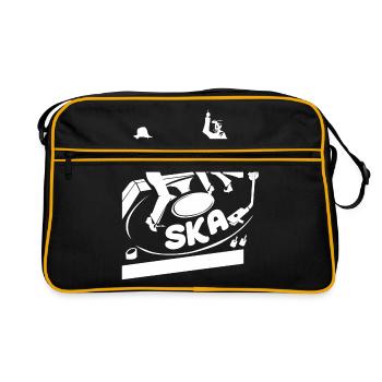 Genre de musique ska - Sac Retro - noir/or - Devant