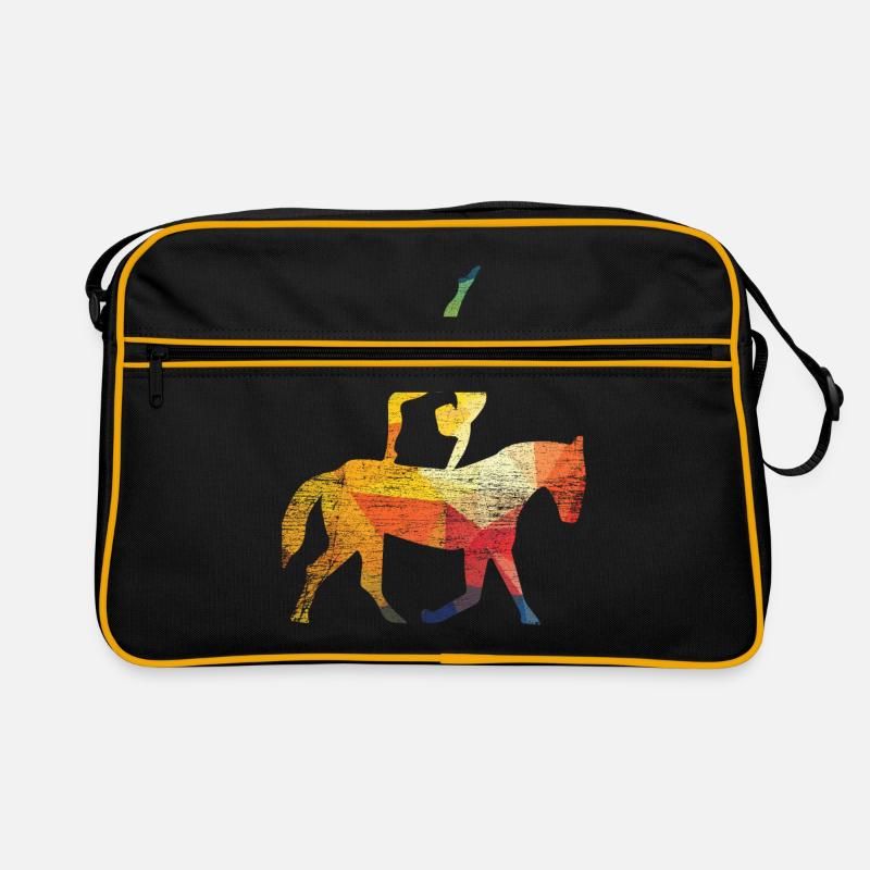 Vaulting equestrian gymnastics Retro Bag