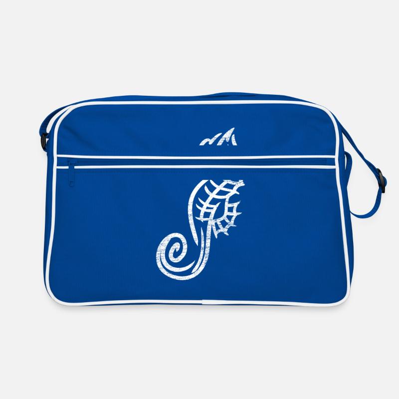 Tatouage de poisson de mer Sac Retro
