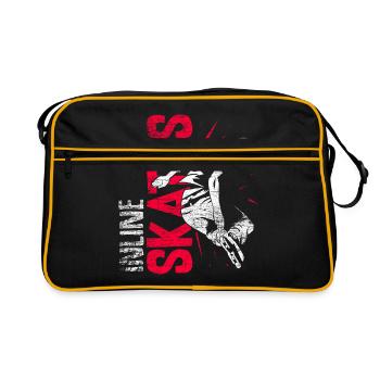 Inline skates roller skate - Retro Bag - black/gold - Front