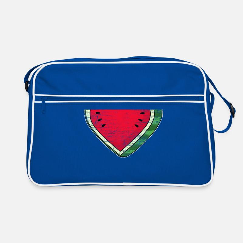 Coeur de pastèque Sac Retro