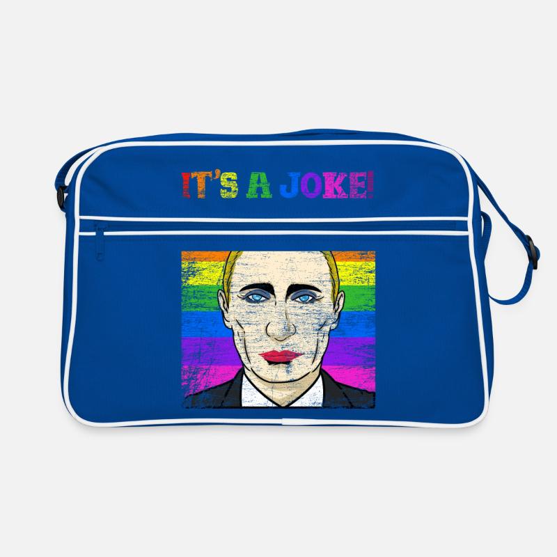 Cadeau politicien blague Poutine Sac Retro