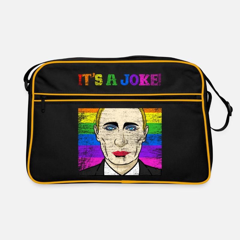 Cadeau politicien blague Poutine Sac Retro
