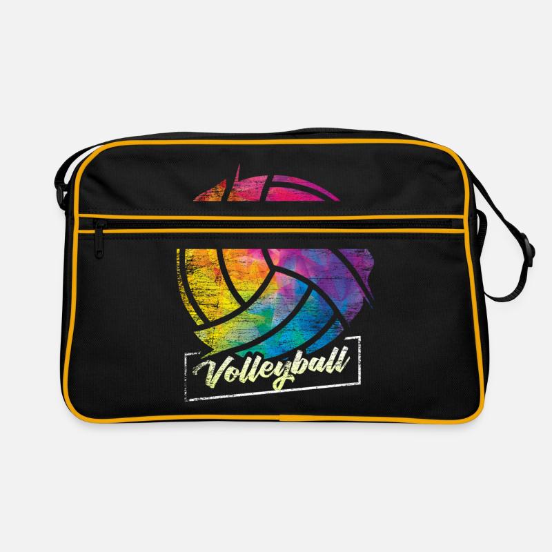 Beach volleyball sport gift Retro Bag