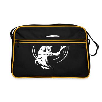 Speedminton - Sac Retro - noir/or - Devant