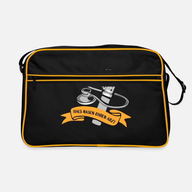 Halz-nasen-ohen-arzt Retro Tasche