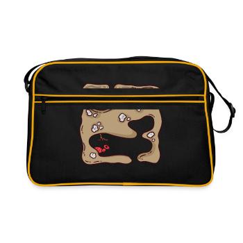 Fourmilière - Sac Retro - noir/or - Devant