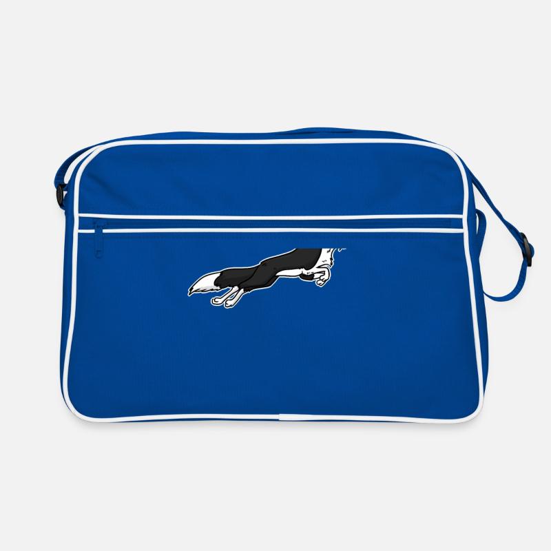 Border Collie Retro Bag