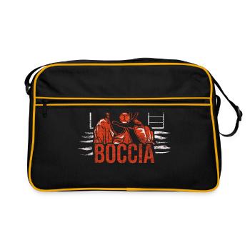 boccia - Retro Bag - black/gold - Front