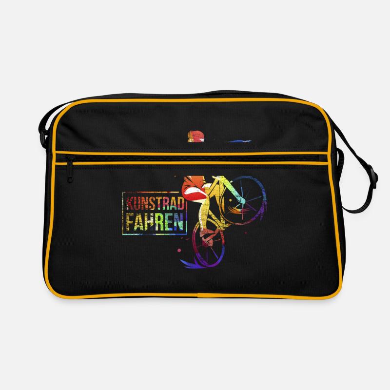 Kunstradfahren Retro Tasche