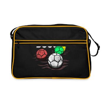 boccia - Retro Bag - black/gold - Front